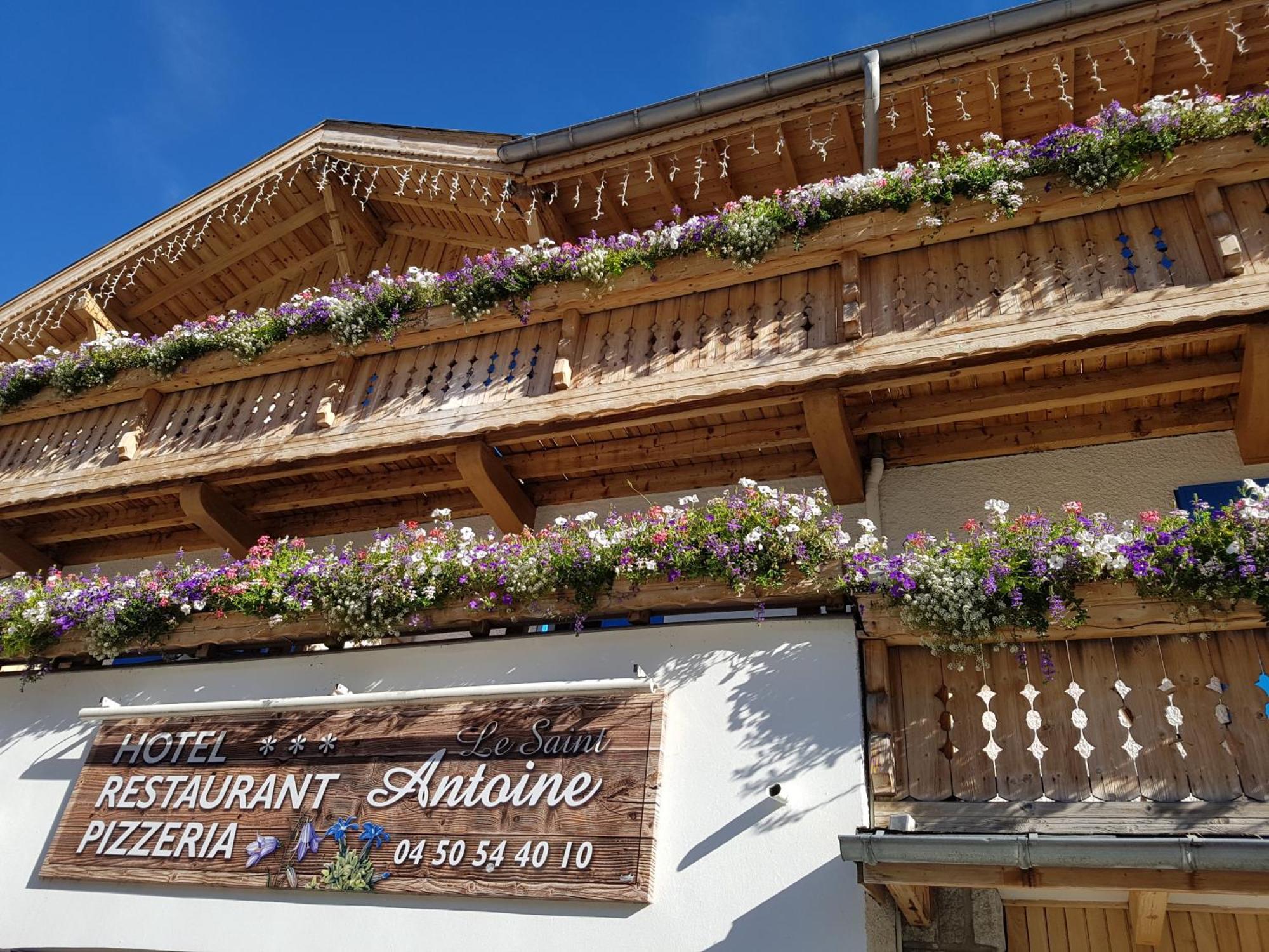 Le Saint Antoine Hotel Les Houches Exterior foto