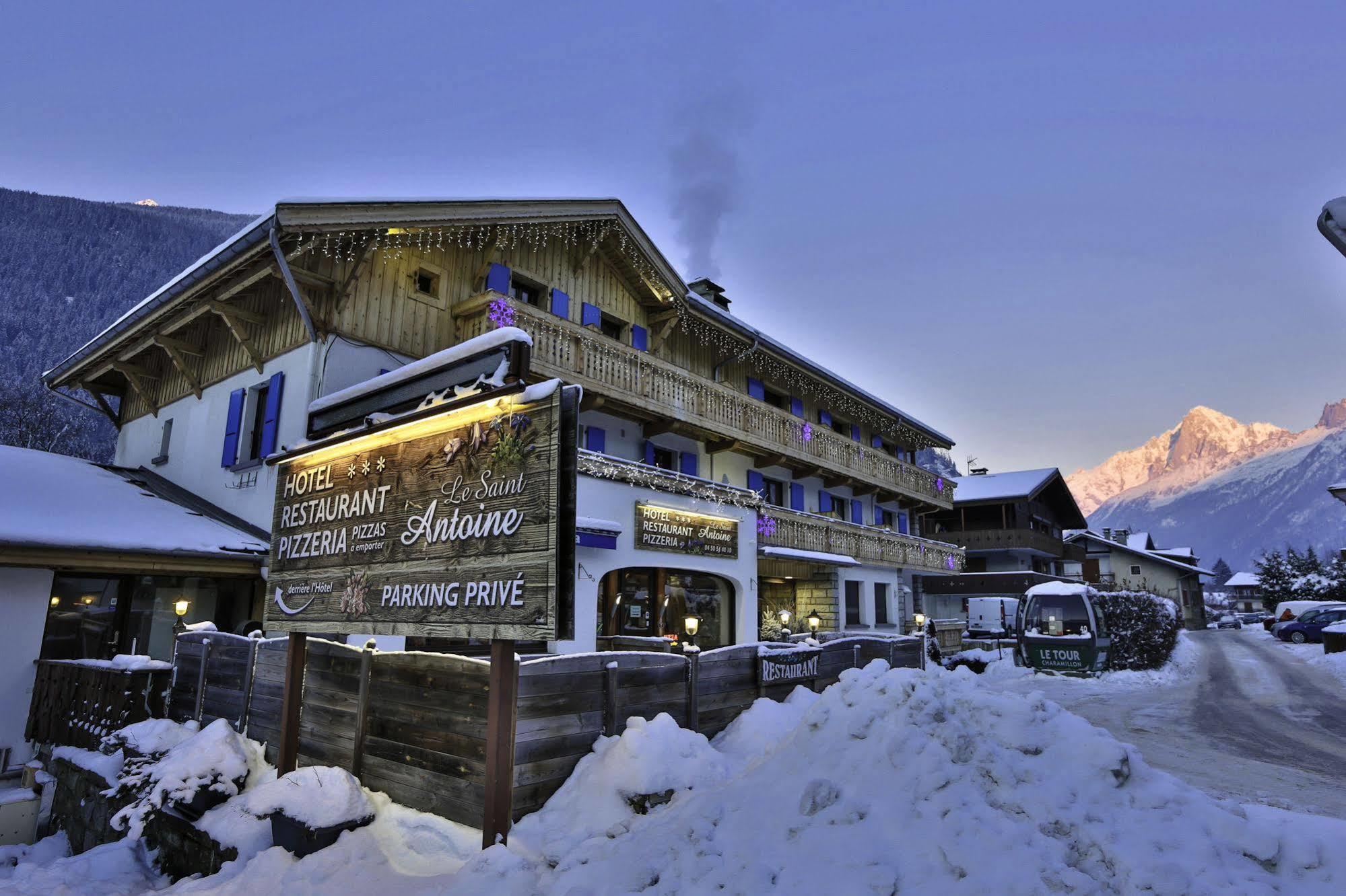 Le Saint Antoine Hotel Les Houches Exterior foto